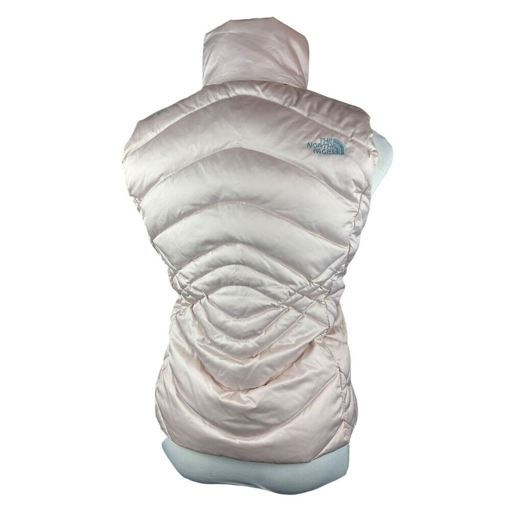 NWT The North Face Aconcagua Vest Purdy Pink Goose Down Full Zip Women's Medium - Picture 13 of 16